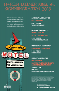 MLK 2018 Commemoration calendar