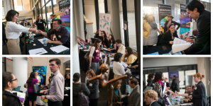 composite picture of arts career fair