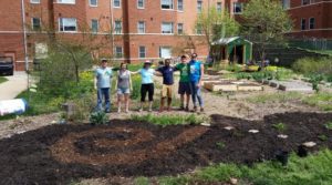 The Potomac Heights Organic Vegetable Garden (Managed by student led GOGA)