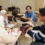 Diverse students in the English Language Institute