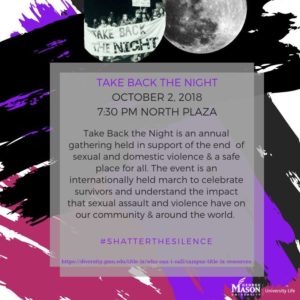 Take Back the Night graphic