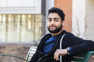 Abiral Pandey's internship with the PGA Tour let him apply what he learned in his accounting classes at Mason. Photo by Lathan Goumas/Strategic Communications.