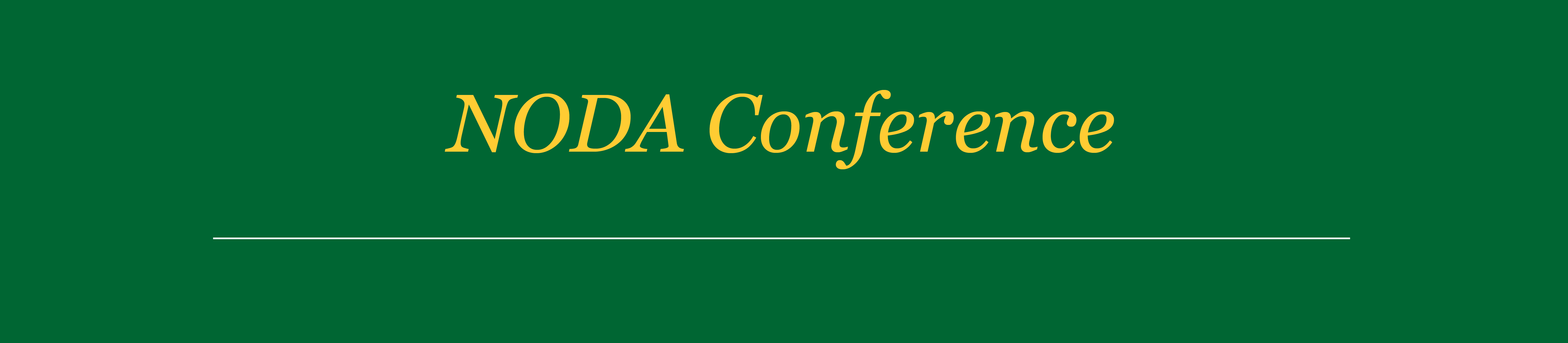 NODA Conference