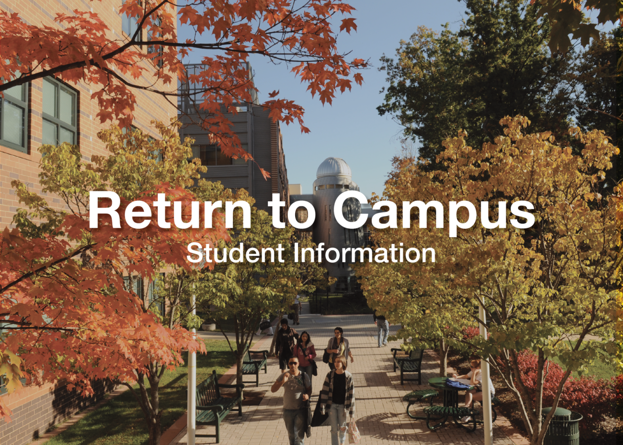 Return To Campus Poster