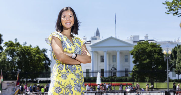 Sophia Nguyen, Mason's new student body president
