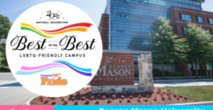 Mason recognized as LGBTQ friendly campus