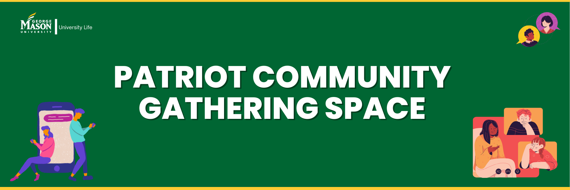 Patriot gathering spaces to support and connect for well-being needs